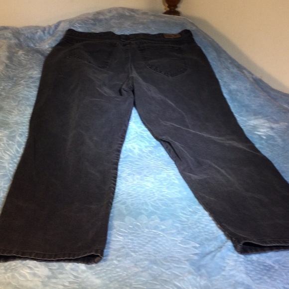 Lee Relaxed Straight Leg Black Jeans Women’s 10 short - Picture 3 of 16